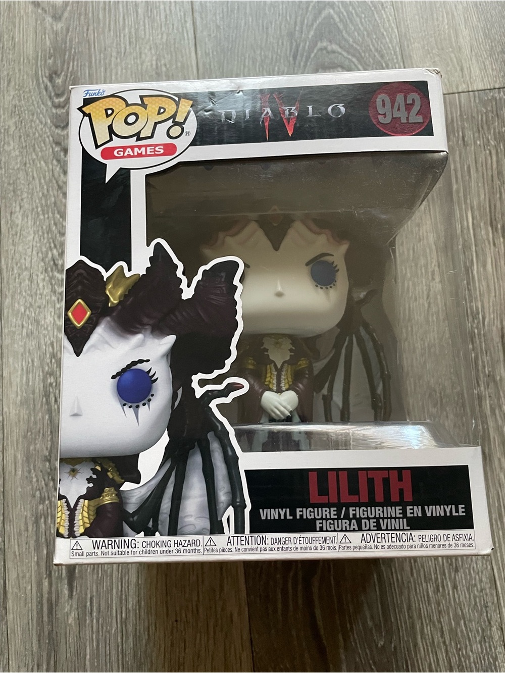 Funko Pop! Games Lilith Vinyl Figure - White, Black & Blue